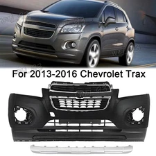 Complete Front Bumper Cover Fascia Kit For 2013 2014 2015 2016 Chevrolet Trax