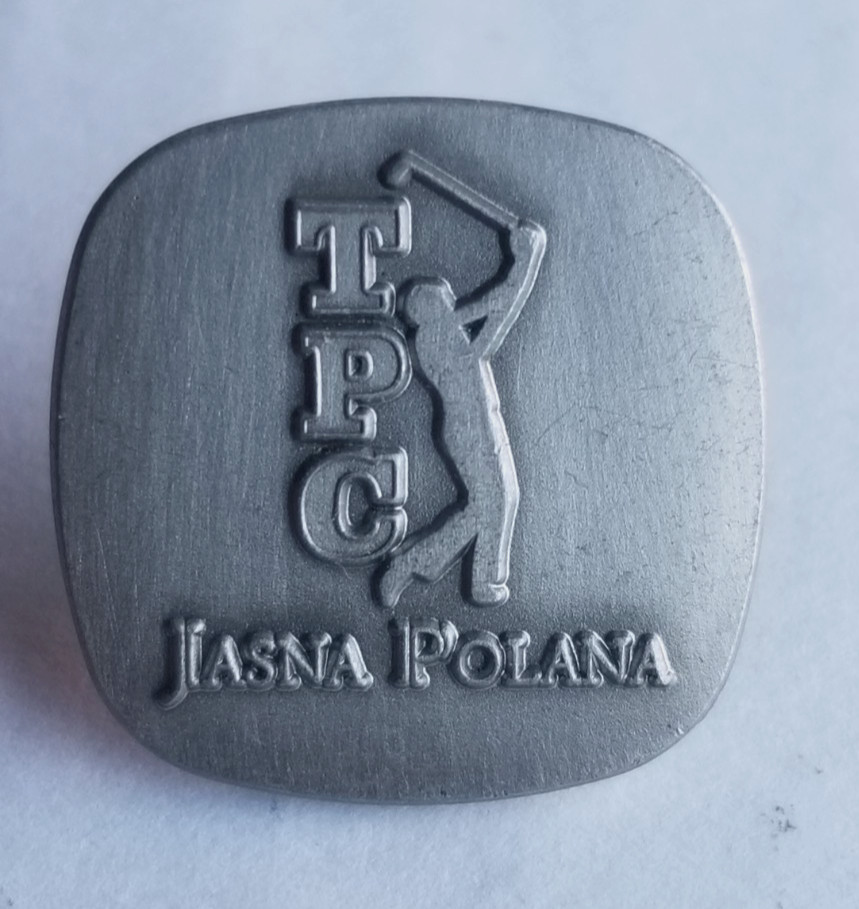 TPC Jasna Polana Ball Marker TOUR" ISSUED" Players Marker FREE SHIP w/Buy It Now