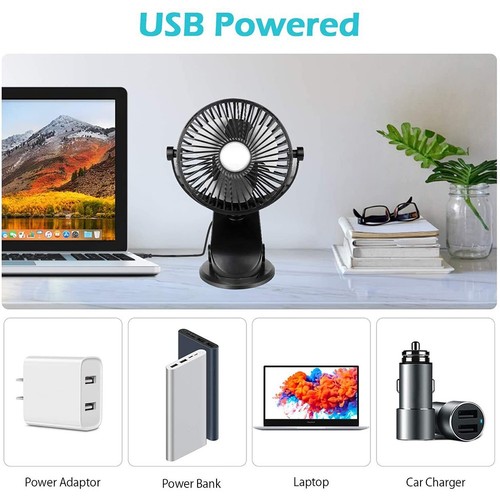 NEW Neck Fan USB Portable Fan Rechargeable Portable Cooler Neckband Bladeless UK - Picture 59 of 107