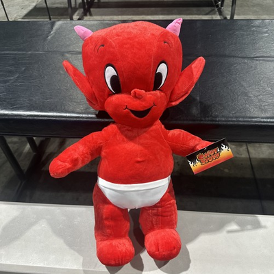 #ad #ad NEW Large Hot Stuff Red Devil Plush Toy 15 inches. NWT $15.00
