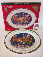 “A Christmas Story” Serving Platter International China Company Susan Winget 14"