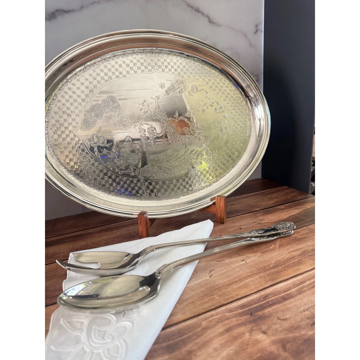 Gorham Silver Plated Serving Trays for sale | eBay