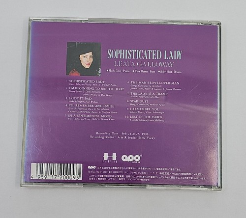 A Sophisticated Lady Is Leate Galloway CD, 1990 A & R Studio (New York) - Imagen 2 de 17