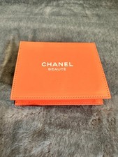Chanel GWP 2024 Coral Beauty Pouch with Magnetic Closure