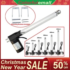 Linear Actuator 12V Electric Motor 6000N Max Lift IP54 Water-proof Heavy Duty CL
