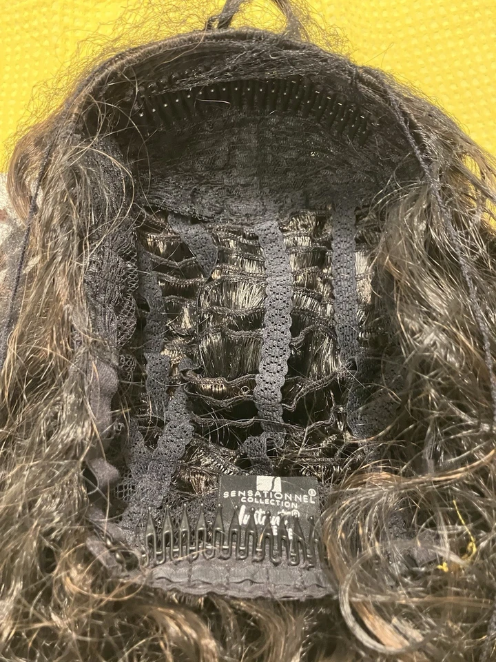 Peluca sintética Sensationnel Instantánea Moda Elsa Color 1 Foto 2 de 4