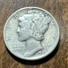 1945 MERCURY SILVER DIME ACTUAL Coin Get Today & Save & Fill Your Collection
