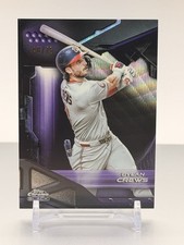 2026 Topps Chrome Black Dylan Crews Purple Wave 48/75 #155 Nationals  