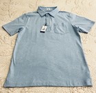 NWT Johnnie-O Hangin' Out Polo Light Blue Kids Size 10 Shirts NEW — photo 1
