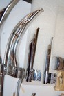 LARGE LARYNGOSCOPE PLADES W HANDLE LOT WELCH MILLER FOREGGER RUSCH MORE READ — photo 5