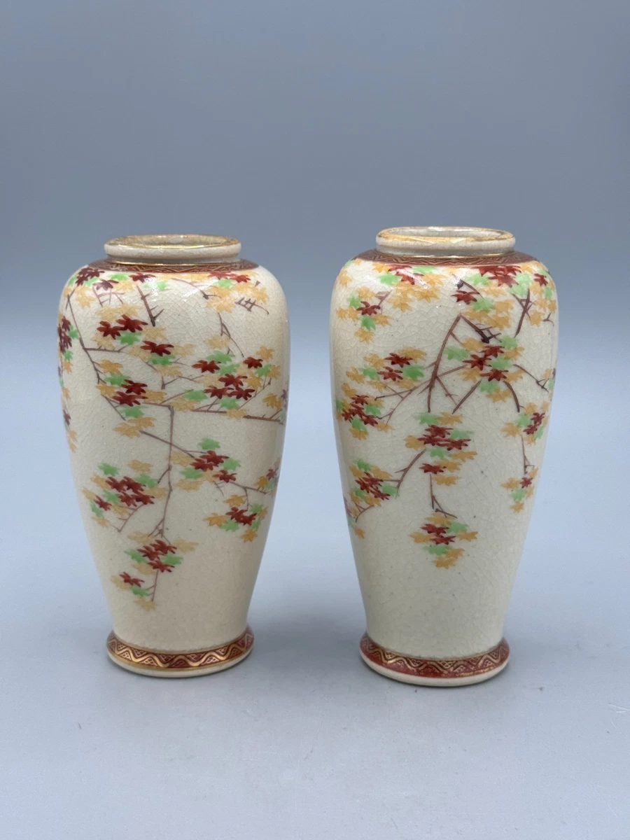 陶瓷日本花瓶1900-1940 | eBay