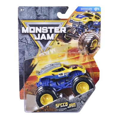 Monster Jam Series 46 Race Car Speed Jam 2026 Die-cast 1:64 Truck Official
