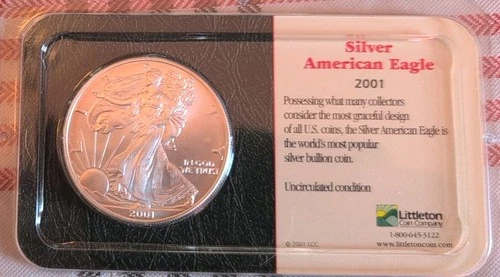 2001 American Eagle Silver 1 oz Brilliant Uncirculated