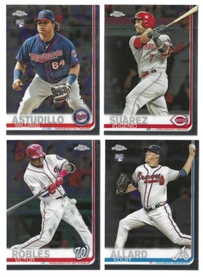 2019 Topps Chrome baseball - You Pick 'Em