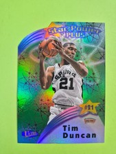 1997-98 Fleer Ultra Star Power Plus Tim Duncan Rookie #18 DIE-CUT FOIL RC