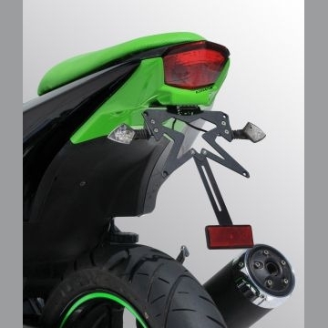 Support de plaque Ermax Kawasaki Ninja 250 R pour supprimer la bavette d'origine encombrante