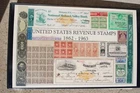 1862-1963 US TAXPAID REVENUE Collection Awesome lot LIVE PRESIDENT on US Stamps!