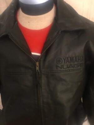 Men's, Genuine, 100% Leather, Jacket, lined, inner pocket, Black, X Large, NEW w
