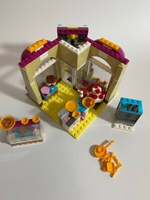 LEGO Friends Downtown Bakery 41006, City Park Cafe 3061, Mia's Roadster 41091