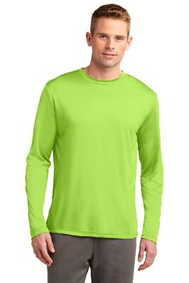 Sport-Tek ST350LS Mens Long Sleeve Dri-Fit Moisture Wicking Competitor T-Shirt