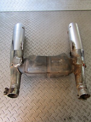 1983 83 HONDA VT750C VT 750 SHADOW EXHAUST MUFFLER CHAMBER PIPES
