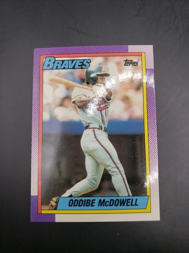 1990 Topps Tiffany Baseball Atlanta Braves- 6 Cards Mint Condition - Picture 2 of 8