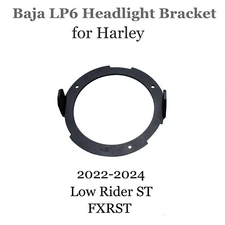 BAJA LP6 LED Headlight Mounting Bracket for Harley Low Rider ST FXRST 2022-24 