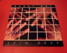 "Buddy Guy"... signed album!..." Skin Deep"...with signed proof photo!