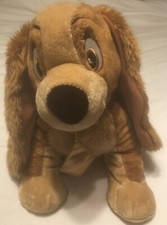 Disney Lady and the Tramp Plush Large 15in. Lady Nice 