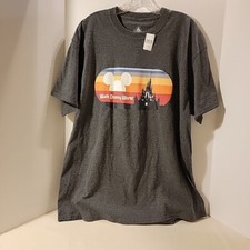 Disney Walt Disney World Mickey Mouse Castle Mens XL T-Shirt New With Tag