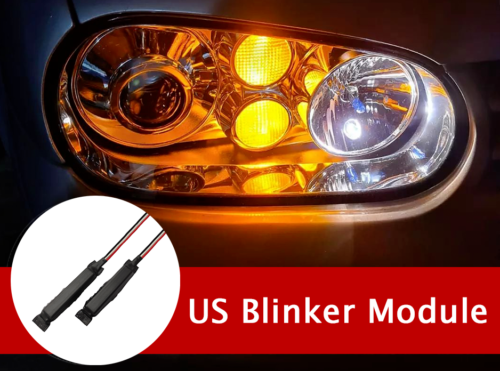 USA Blinker Module - Blinker as parking light module for all Models - Foto 1 di 7