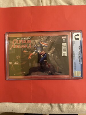 Captain America: Steve Rogers  1 1:50 Hilderbrandt Variant C.G.C 9.8