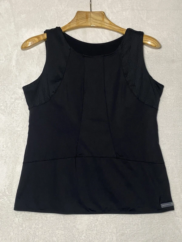 merrell active opti-wick upf 50+ racerback run jog tank-top