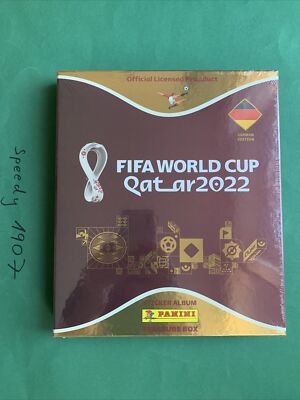 Panini Fifa World Cup Qatar 2022 Treasure Box Limited  EDITION Factory Sealed