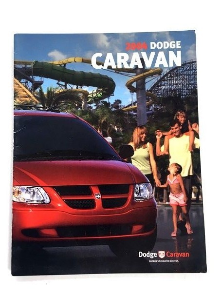 2004 Dodge Grand Caravan Van Original Canada Car Sales Brochure