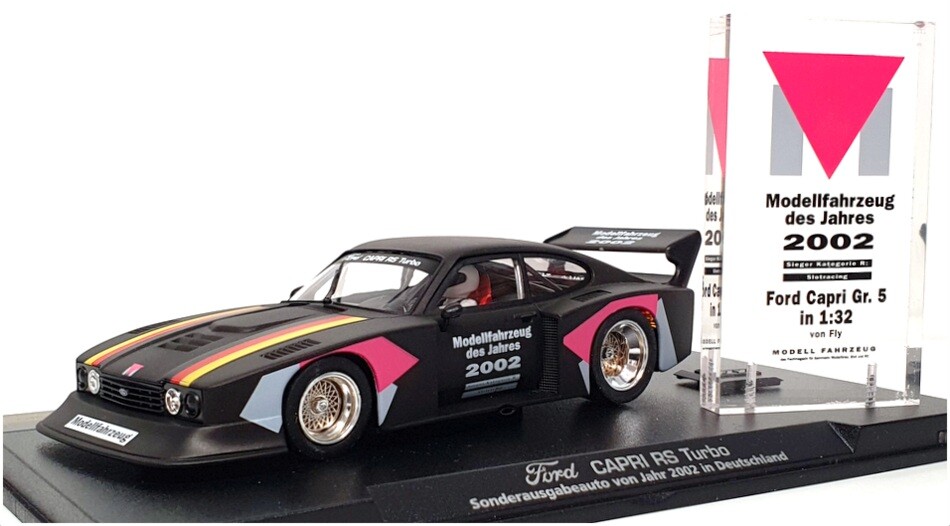 スロットカーFLY Ford Capri Fly Slot Car display case 1/32 Scale 96008 Ford Capri RS