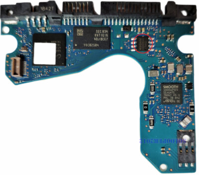 HDD PCB Board number: 100835923 REV A Hard disk board Seagate 2.5 