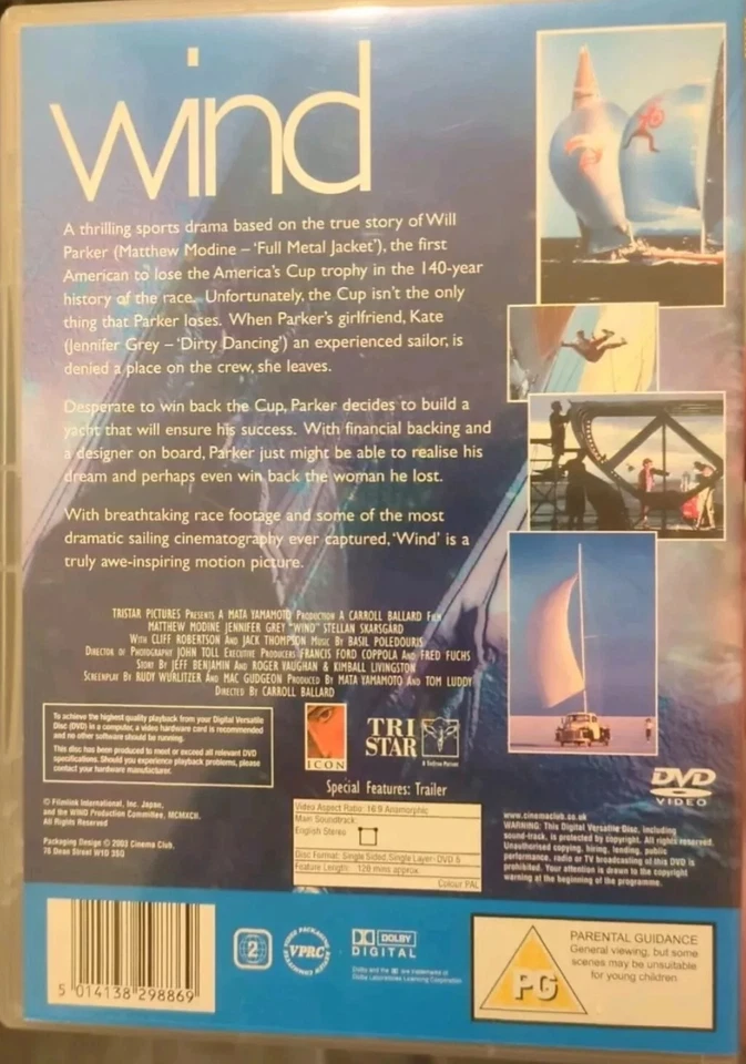 Wind Dvd 2003 Cert PG  - Image 2 of 3