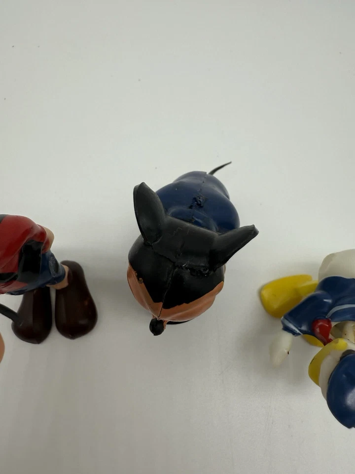 Lote 3 de plástico duro vintage de Marx Disney - Mickey Mouse Goofy Donald años 50 Foto 3 de 4