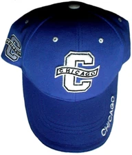 Vintage CHICAGO CUBS -- BIG "C" -- Embroidered Blue BASEBALL HAT tb