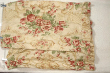 2 RALPH LAUREN GUINEVERE Floral Pillowcase STANDARD Cover Ruffled