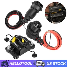 MKR-27 60 AMP Circuit Breaker & MKR-28 Trolling Motor Plug Receptacle for Minn