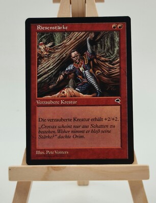 Riesenstärke Sturmwind Magic Karte MTG deutsch (Giant Strength )