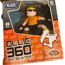 XB Ollie 360 Degrees Spinning Action R/C Skater TRI Function 49 MHZ New in box