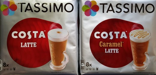 Costa Caramel Latte T Discs Pods 