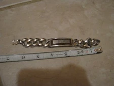  Vintage 1-4-3 Speidel USA Bracelet Initial H L M Small Child Bracelet