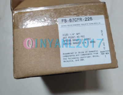 #ad #ad 1PC New FISHER FS 67CFR 225 pressure regulator $286.92