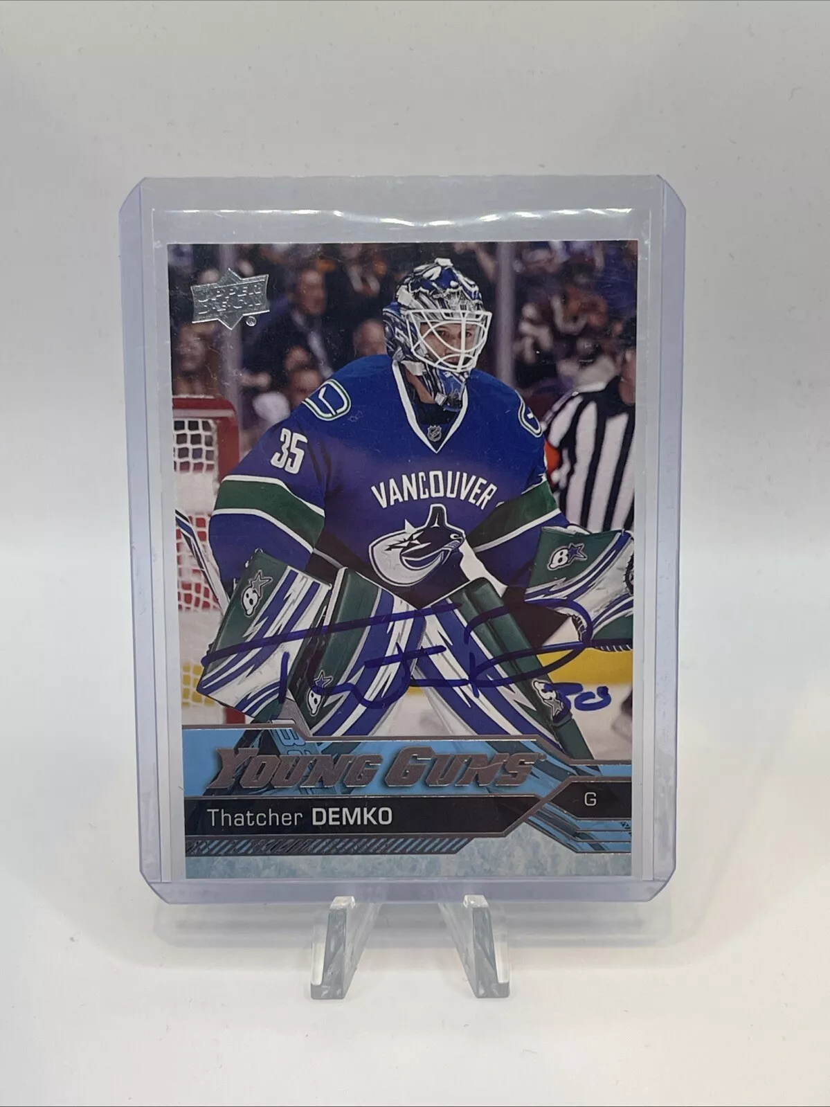Thatcher Demko trading card