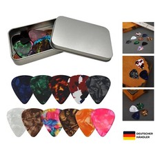 Plektren Plektrum 24Stück 0.46MM-Dünn 0.71M...