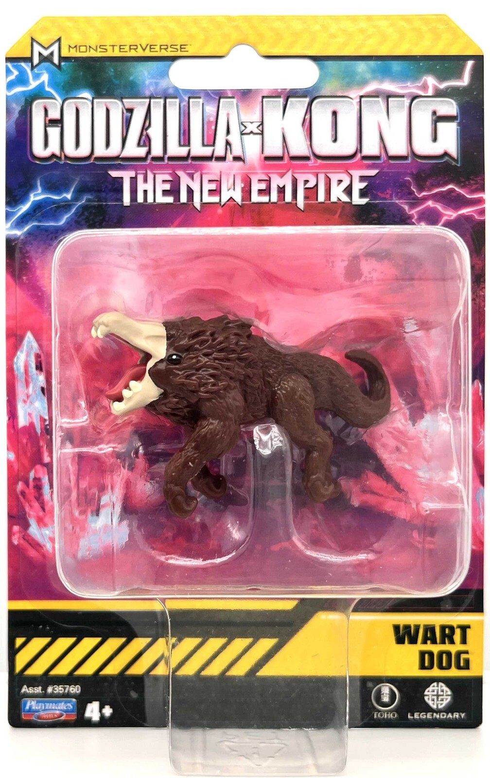PLAYMATES TOYS MONSTERVERSE GODZILLA X KONG THE NEW EMPIRE WART DOG 2